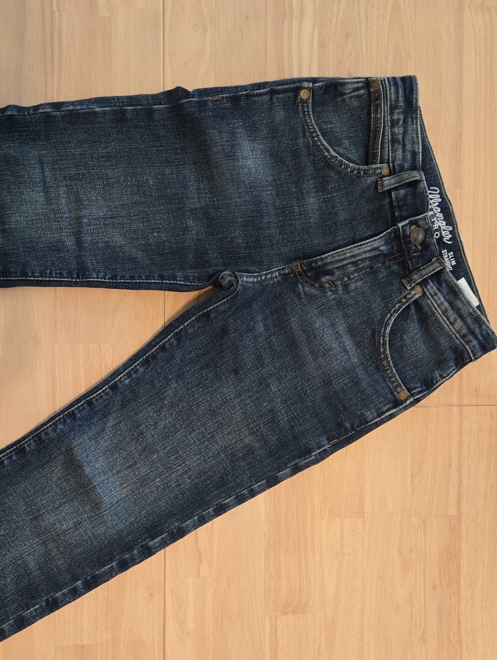 Boys Wrangler Slim Straight Jeans